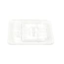 Cambro 60CWL135 FlipLid Food Pan Cover - 1/6 Size, Hinged, Clear thumbnail 4