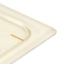 Cambro 60HPC150 H-Pan Food Pan Cover - 1/6 Size, Non-Stick, Flat, Amber thumbnail 5
