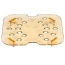 Cambro 60HPD150 H-Pan Food Pan Drain Shelf - 1/6 Size, Non-Stick, Amber thumbnail 4