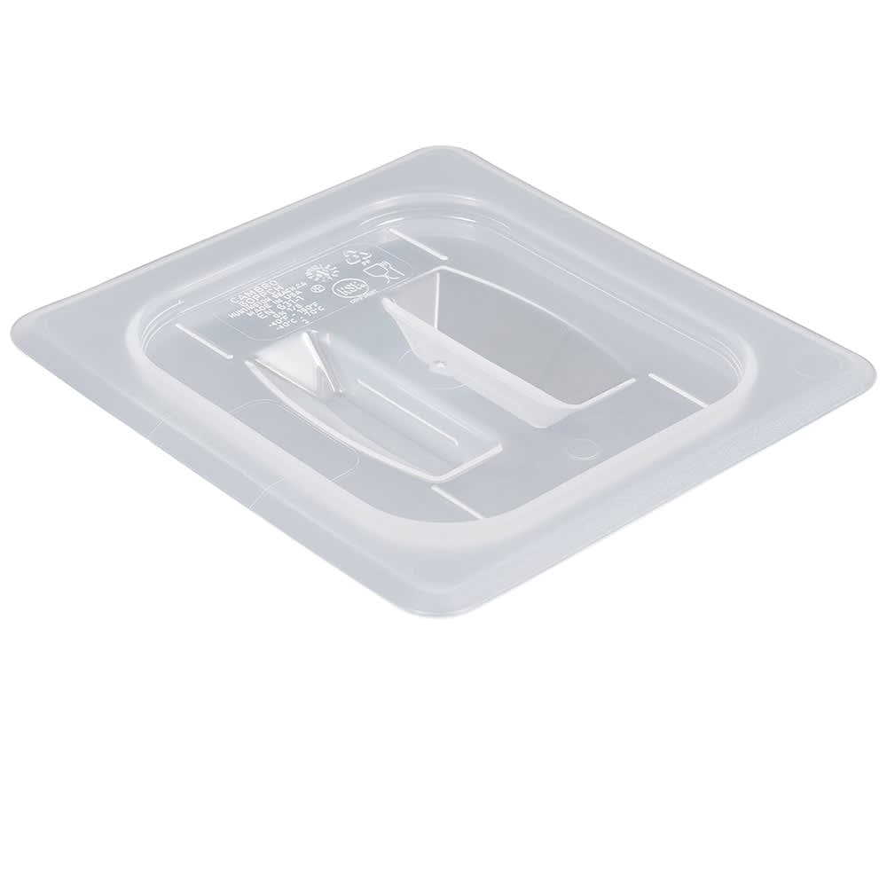 Cambro 60PPCH190 Food Pan Cover - 1/6 Size, Handle, Translucent