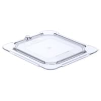 Cambro 60PPCH190 Food Pan Cover - 1/6 Size, Handle, Translucent thumbnail 5