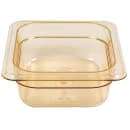 Cambro 62HP150 2 1/2"D Sixth Size High Temp Food Pan - Non Stick thumbnail 4