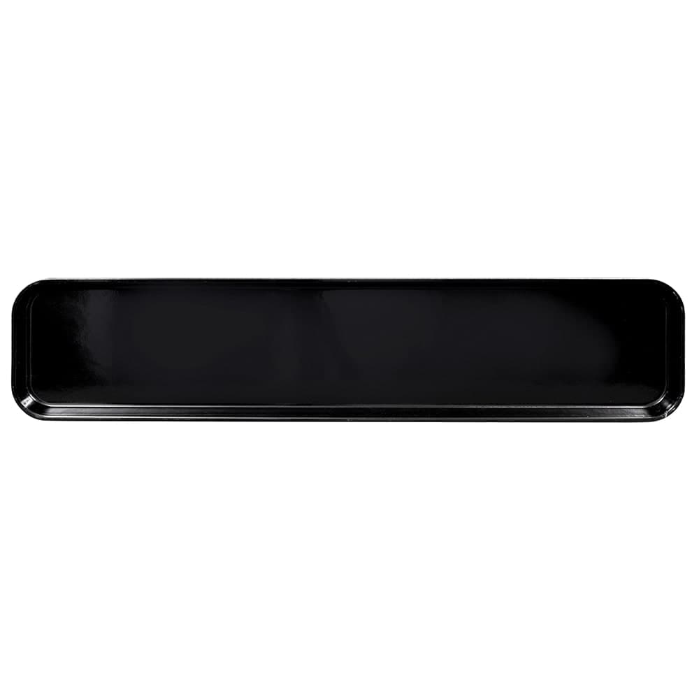 Cambro 630MT110 Rectangular Display Market Pan - 6 7/16" x 30" x 3/4", Black