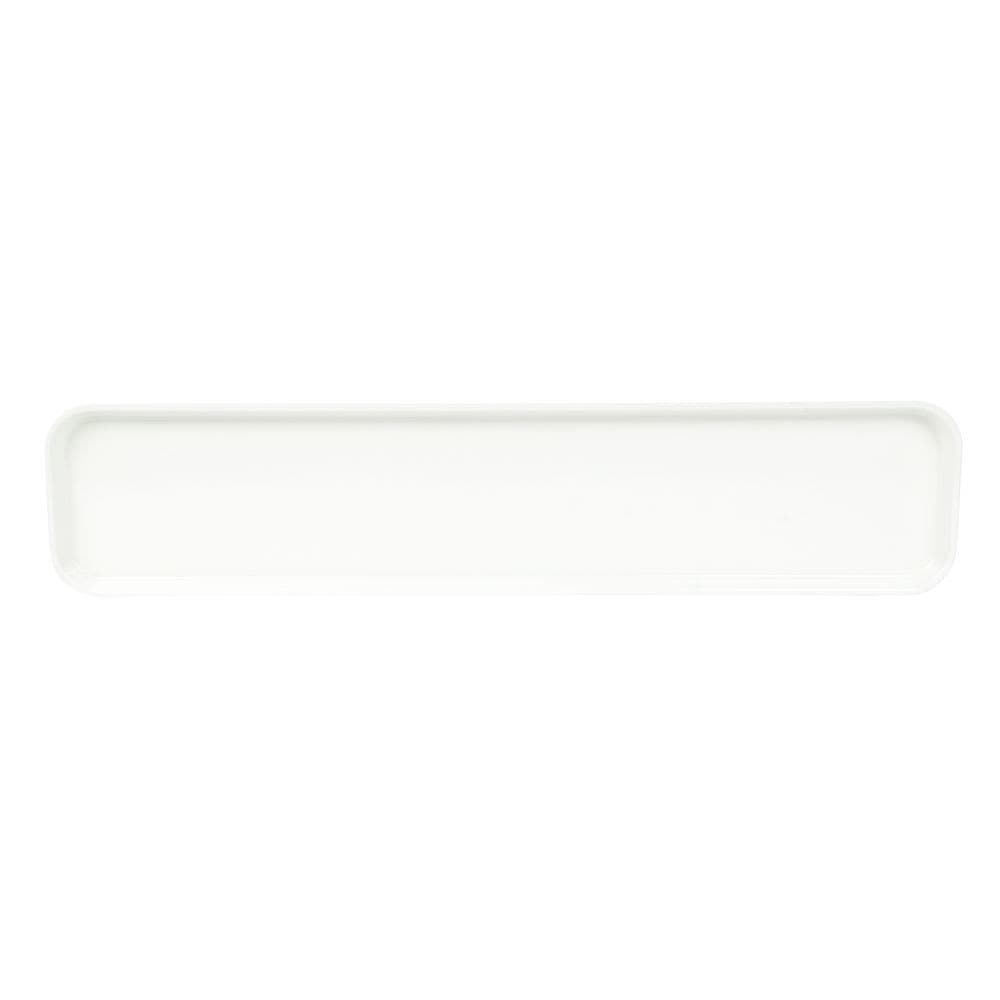 Cambro 630MT148 Rectangular Display Market Pan - 6 7/16" x 30" x 3/4", White