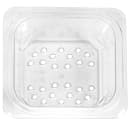 Cambro 63CLRCW135 Camwear Colander - 1/6 Size, 3"D, Clear thumbnail 3