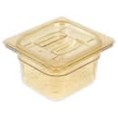 Cambro 63CLRHP150 H-Pan Colander - 1/6 Size, 3"D, Amber thumbnail 5