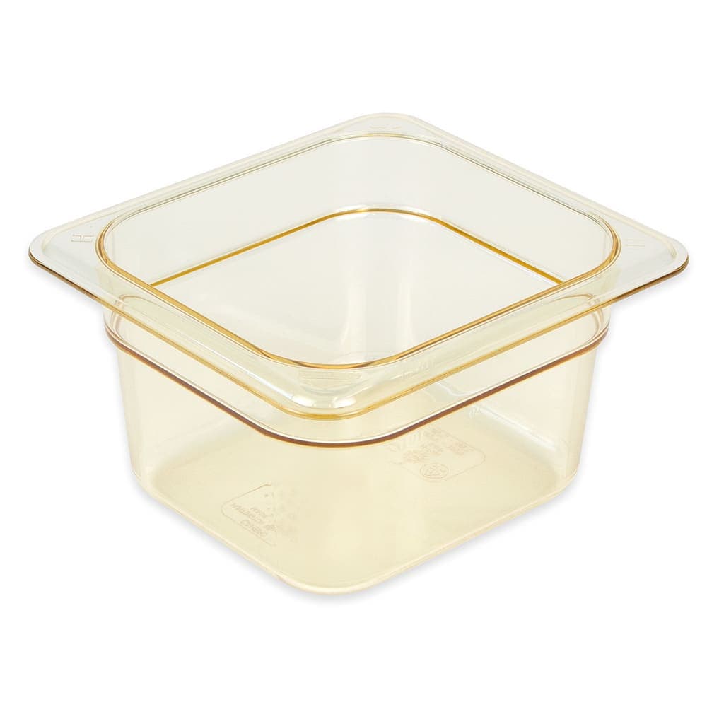Cambro 64HP150 4"D Sixth Size High Temp Food Pan - Non-Stick