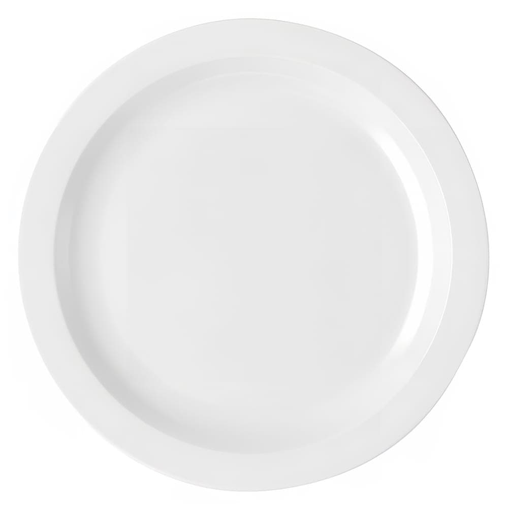 Cambro 65CWNR148 6 9/16" Round Plastic Plate, White