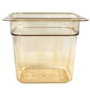 Cambro 66HP150 6"D Sixth Size High Temp Food Pan - Non-Stick thumbnail 2