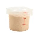 Cambro 6RFSPROPP190 6 qt CamRound® FreshPro Round Storage Container - Polypropylene, Translucent thumbnail 8