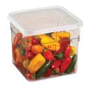 Cambro 6SFSCW135 6 qt Square Food Storage Container - CamSquare®, Polycarbonate, Clear thumbnail 4