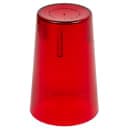 Cambro 800P2156 7 4/5 oz Ruby Red Textured Plastic Tumbler thumbnail 3