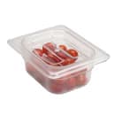 Cambro 80CWCH135 Camwear® 1/8 Size Food Pan Cover w/ Handle - Polycarbonate, Clear thumbnail 2