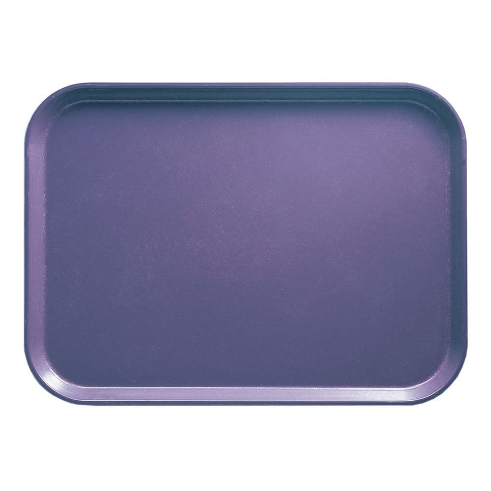 Cambro 810551 Fiberglass Camtray® Cafeteria Tray - 9 4/5"L x 8"W, Grape