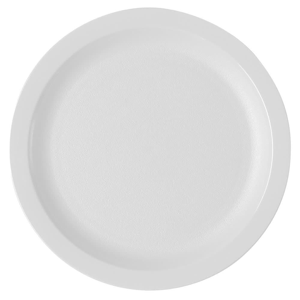 Cambro 825CWNR-148 8 1/4" Round Plastic Salad Plate, White