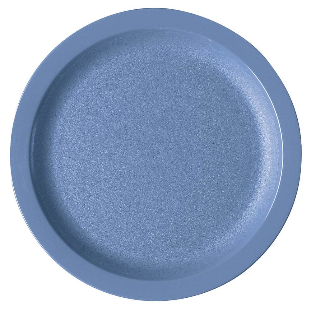 Cambro 825CWNR-401 8 1/4" Round Plastic Salad Plate, Slate Blue