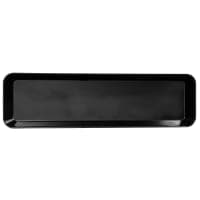 Cambro 8262MT145 Rectangular Market Display Pan - 8 3/8" x 25 1/2" x 2", Yellow thumbnail 7