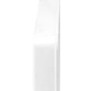 Cambro 8262MT148 Rectangular Market Display Pan - 8 3/8" x 25 1/2" x 2", White thumbnail 5