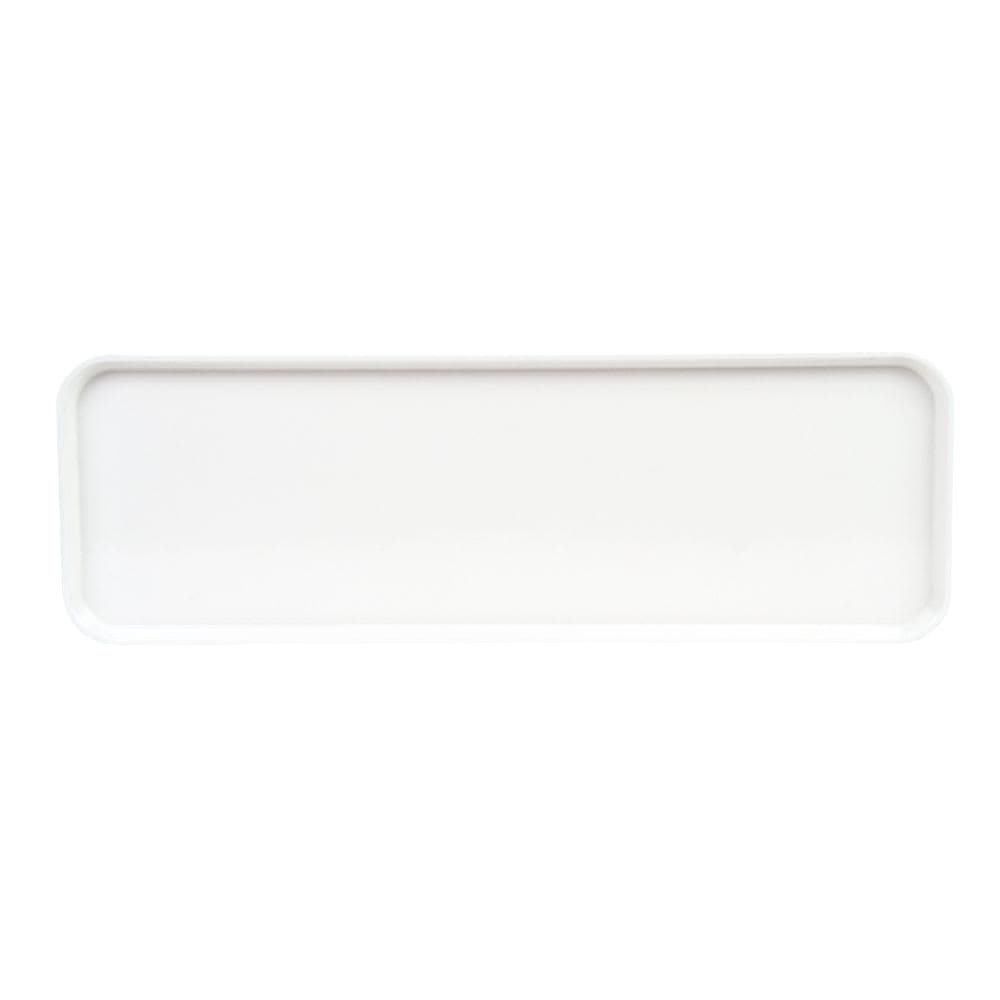 Cambro 826MT148 Rectangular Market Display Tray - 8 1/4" x 25 1/2" x 3/4", White