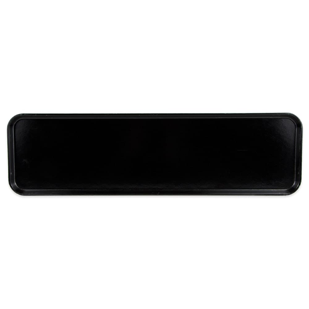 Cambro 830MT110 Rectangular Market Display Tray - 8 7/16" x 30" x 3/4", Black