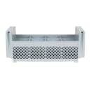 Cambro 8FBNH434151 Flatware Washing Basket - Half Size, 8 Compartment, Soft Gray thumbnail 2