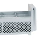 Cambro 8FBNH434151 Flatware Washing Basket - Half Size, 8 Compartment, Soft Gray thumbnail 3