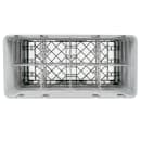 Cambro 8HS638119 Camrack Glass Rack - Half Size, (3)Extenders, 8 Compartment, Sherwood Green thumbnail 3