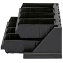 Cambro 8RS8110 Condiment Organizer w/ (8) Bins - Black thumbnail 2