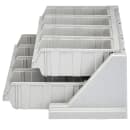 Cambro 8RS8480 Condiment Organizer w/ (8) Bins - Gray thumbnail 2
