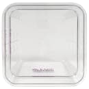 Cambro 8SFSCW441 8 qt Square Food Storage Container - CamSquare®, Allergen-Free, Polycarbonate, Clear thumbnail 4