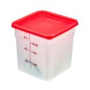 Cambro 8SFSP148 8 qt Square Food Storage Container - CamSquare®, Natural White thumbnail 4