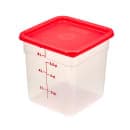 Cambro 8SFSPP190 8 qt Square Food Storage Container - CamSquare®, Translucent thumbnail 7