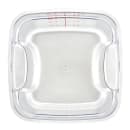 Cambro 8SFSPROCW135 8 qt FreshPro Square Food Storage Container - CamSquare®, Polycarbonate, Red Graduation thumbnail 4