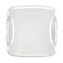 Cambro 8SFSPROCW135 8 qt FreshPro Square Food Storage Container - CamSquare®, Polycarbonate, Red Graduation thumbnail 5