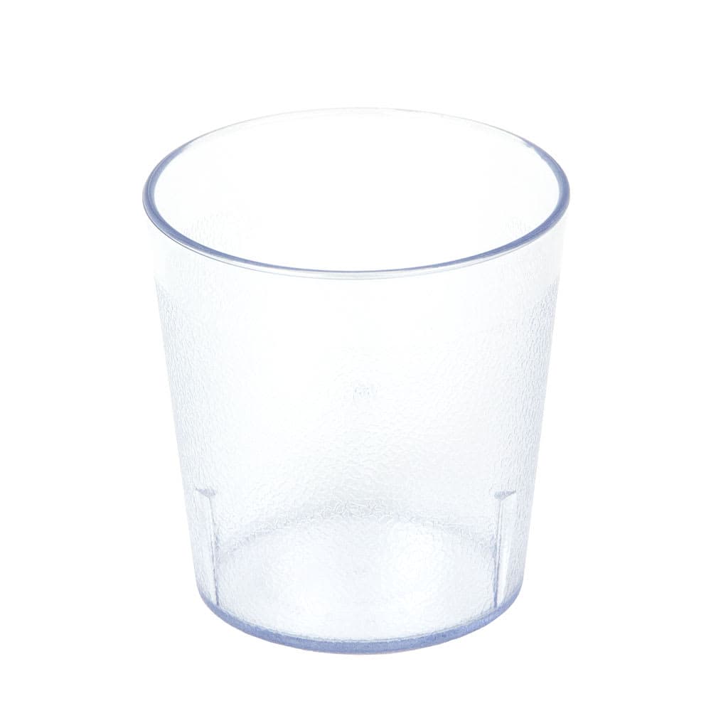 Cambro 900P2152 9 7/10 oz Clear Textured Plastic Tumbler