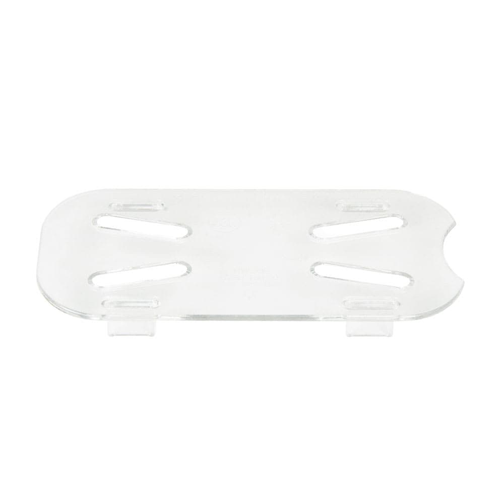 Cambro 90CWD135 Camwear Food Pan Drain Shelf - 1/9 Size, Clear