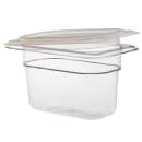 Cambro 90PPCWSC190 Ninth-Size Food Pan Seal Cover - Plastic, Translucent thumbnail 3