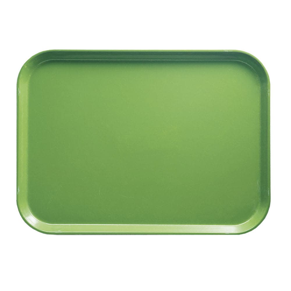 Cambro 915113 Fiberglass Camtray® Cafeteria Tray - 15"L x 8 3/4"W, Limeade