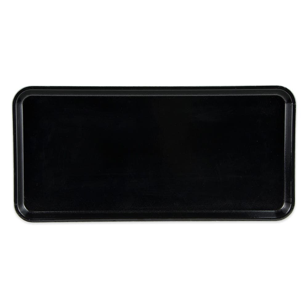 Cambro 918MT110 Rectangular Market Display Tray - 8 11/16" x 18" x 13/16", Black