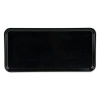 Cambro 918MT145 Rectangular Market Display Tray - 8 11/16" x 18" x 13/16", Yellow thumbnail 3