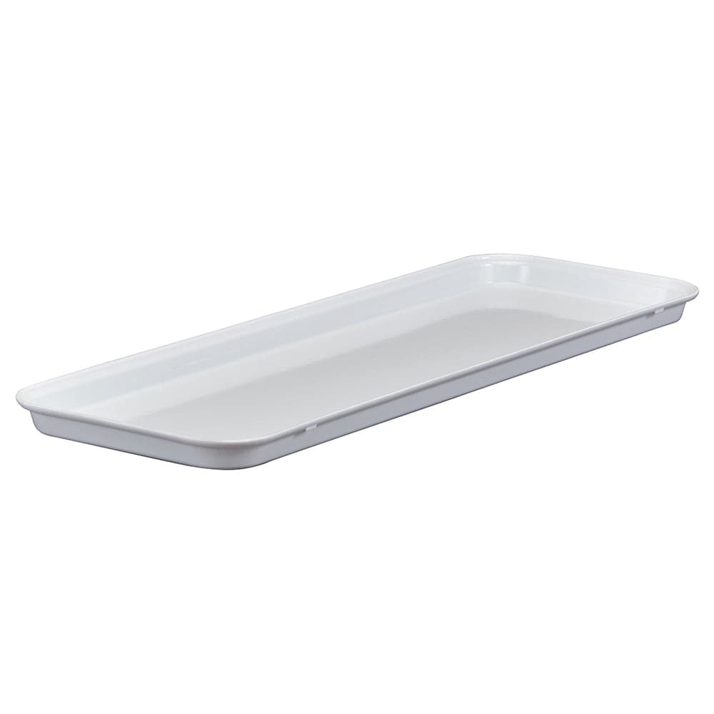 Cambro 92615MT148 Rectangular Market Display Tray - 9" x 25 1/2" x 1 1/2", White