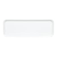 Cambro 926MT145 Rectangular Market Display Tray - 9" x 25 9/16" x 1", Yellow thumbnail 3