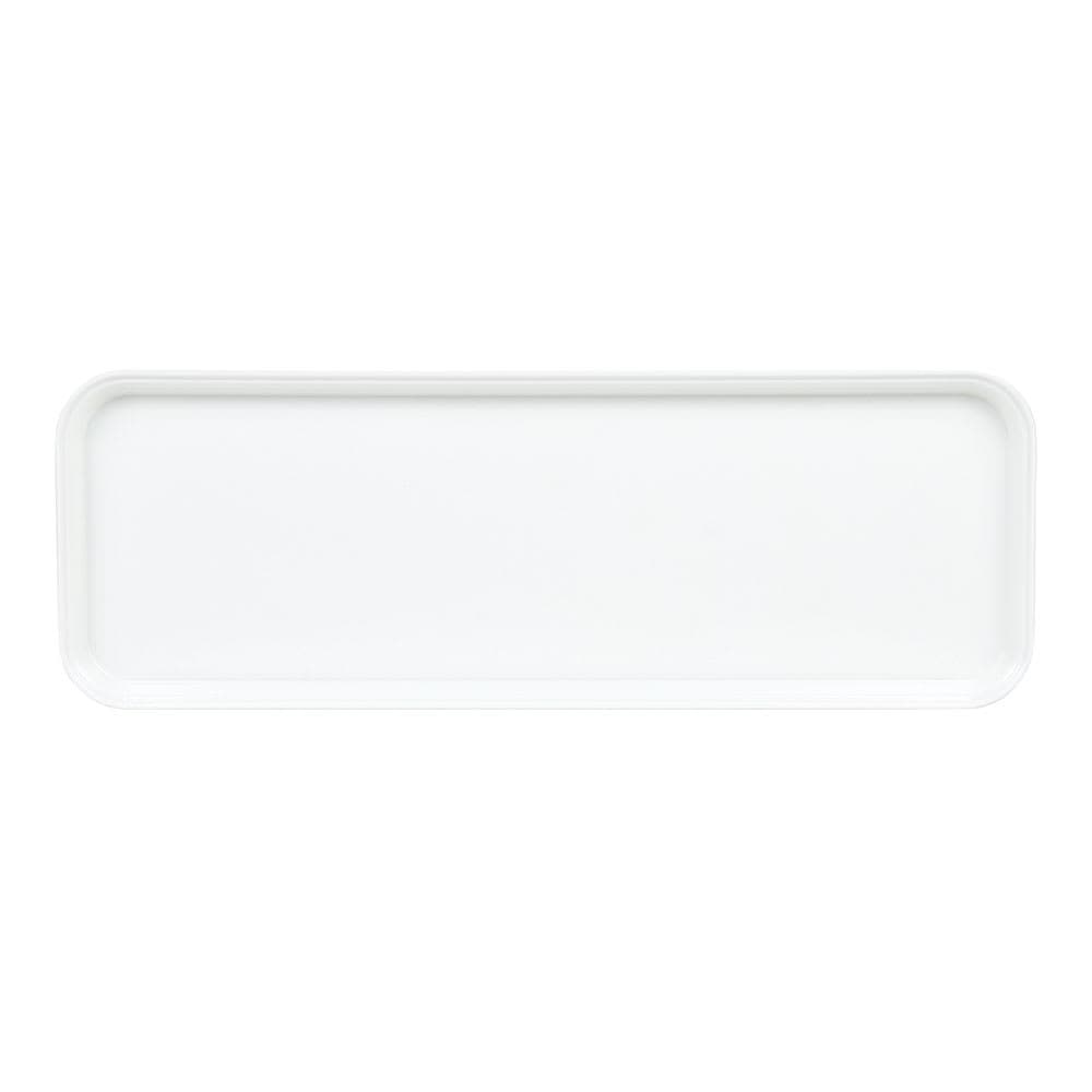 Cambro 926MT148 Rectangular Market Display Tray - 9" x 25 9/16" x 1", White