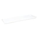 Cambro 926MT148 Rectangular Market Display Tray - 9" x 25 9/16" x 1", White thumbnail 3