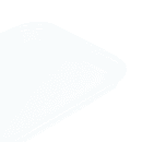 Cambro 926MT148 Rectangular Market Display Tray - 9" x 25 9/16" x 1", White thumbnail 4