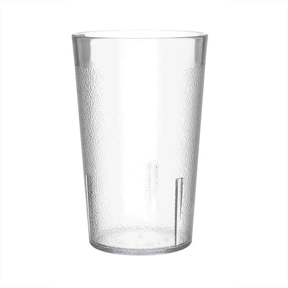 Cambro 950P2152 9 4/5 oz Clear Textured Plastic Tumbler