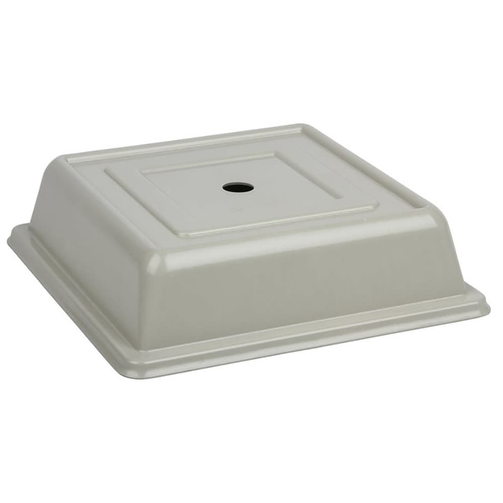 Cambro 978SFVS101 10" Square Versa Plate Cover - 9 7/8" Oneida Sant' Andrea, Antique Parchment
