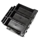 Cambro 9RS9110 Condiment Organizer w/ (9) Bins - Black thumbnail 8