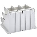 Cambro 9RS9480 Condiment Organizer w/ (9) Bins - Gray thumbnail 3