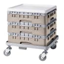 Cambro 9S318184 Camrack® Glass Rack w/ (9) Compartments - (1) Gray Extender, Beige thumbnail 2